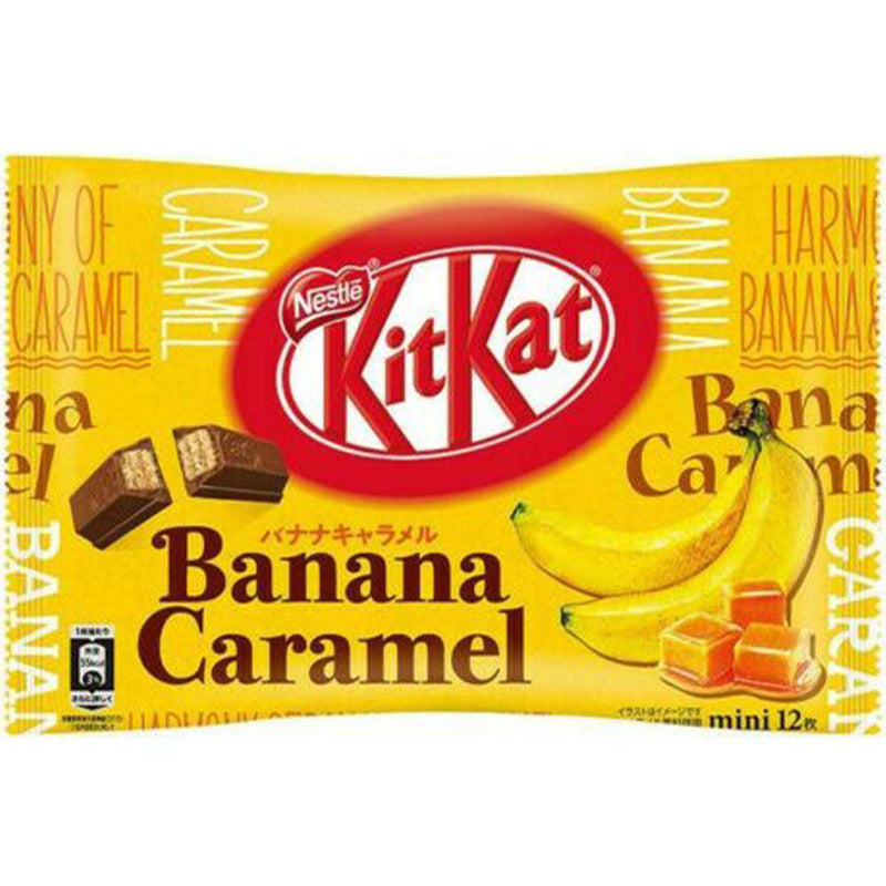 Kit Kat Banana Caramel Mini 12 Count - Cow Crack