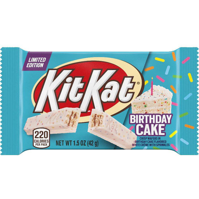 Kit Kat Birthday Cake Limited Edition - Cow Crack
