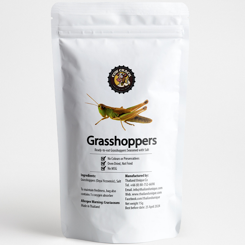 Cow Crack Grasshoppers