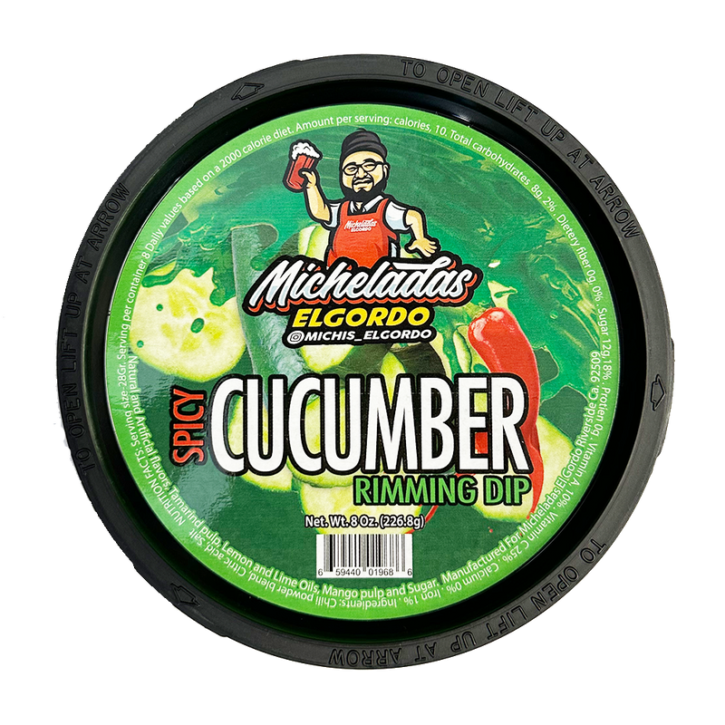 Micheladas El Gordo Spicy Cucumber Rimming Dip