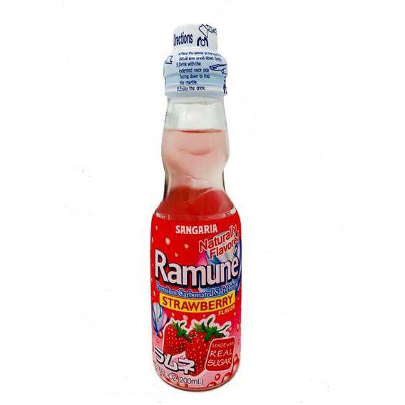 Ramune Strawberry - Cow Crack