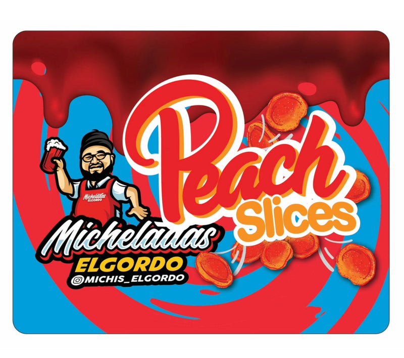 Micheladas El Gordo Peach Slices 6 OZ