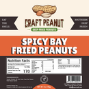 Craft Peanut Spicy Bay Fried Peanuts 7 oz - Cow Crack