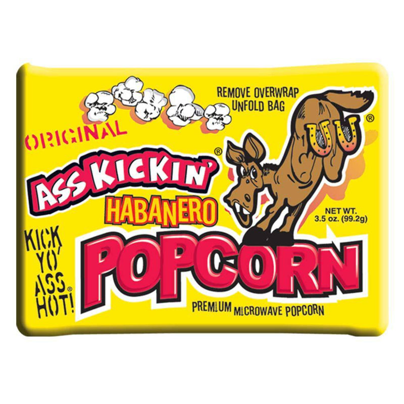 Ass Kickin' Habanero Microwave Popcorn - Cow Crack
