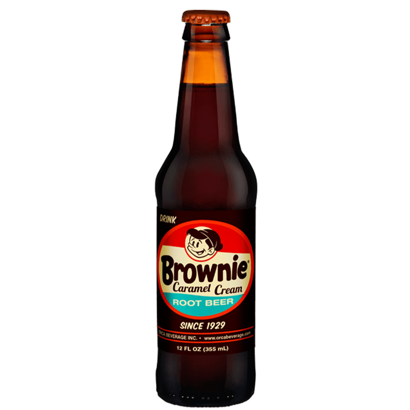 Brownie Caramel Cream Root Beer 12 oz - Cow Crack