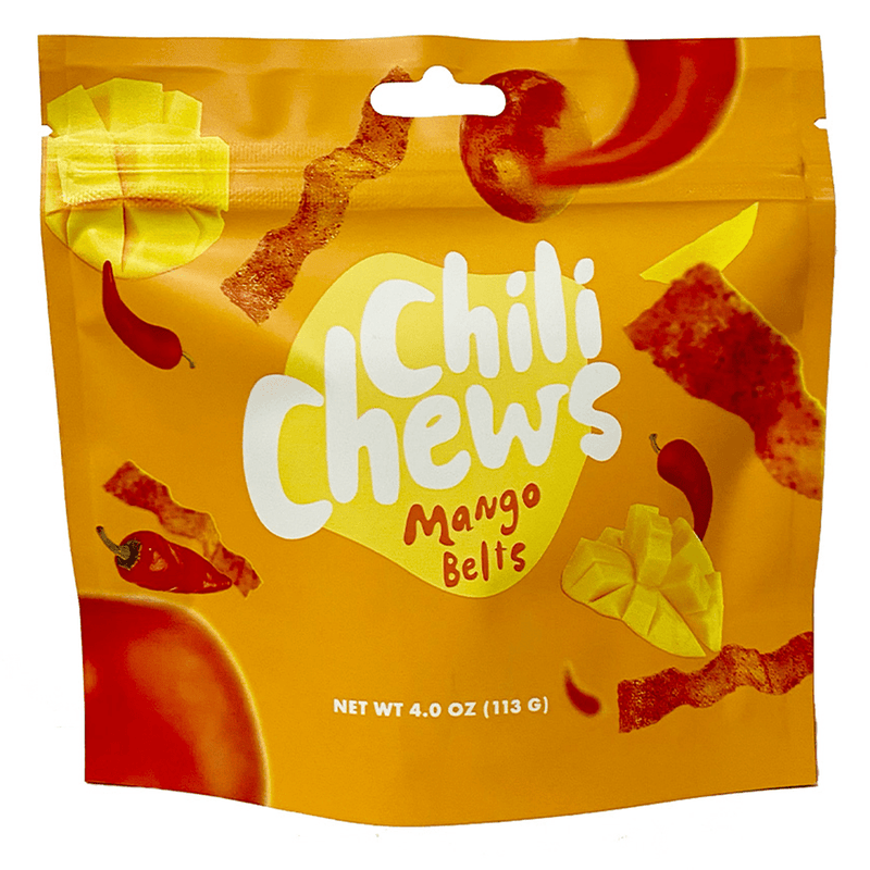 Chili Chews Mango Belts 4 oz - Cow Crack