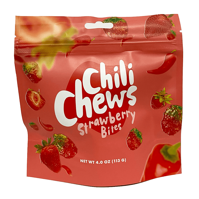 Chili Chews Strawberry Bites 4 oz - Cow Crack