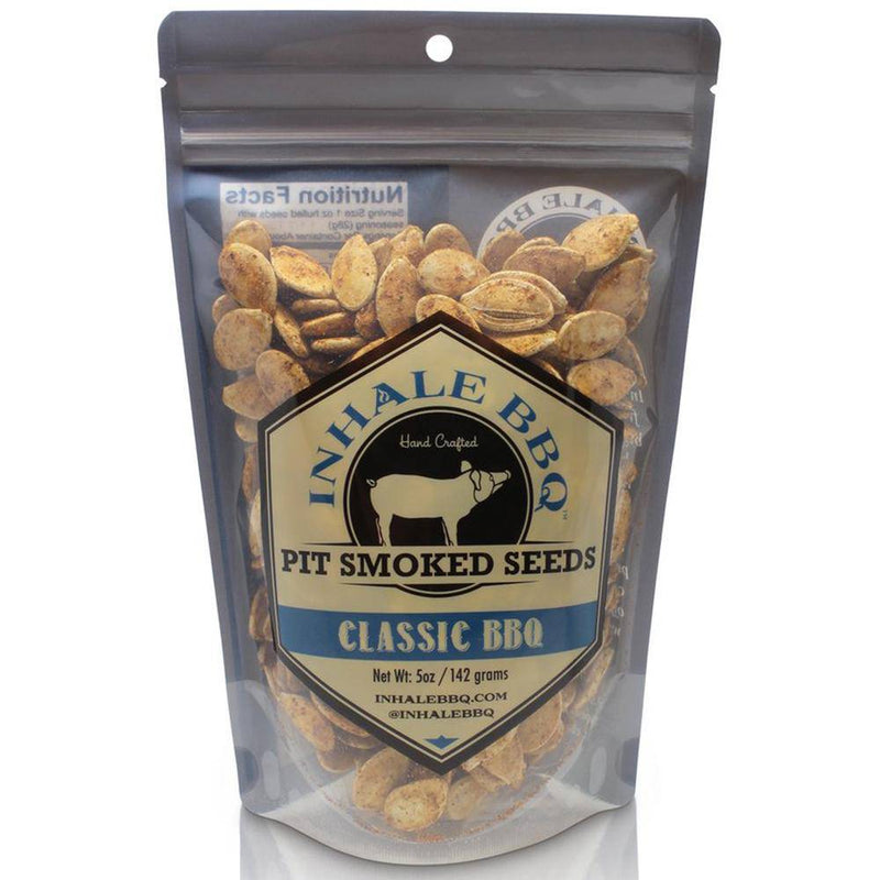 Inhale BBQ Classic BBQ Pumpkin Seeds 5 OZ - Cow Crack