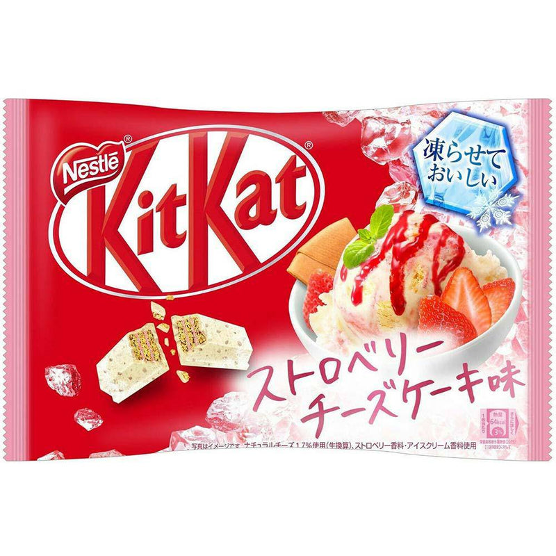 Kit Kat Japan Strawberry Cheesecake Mini 12 Count - Cow Crack