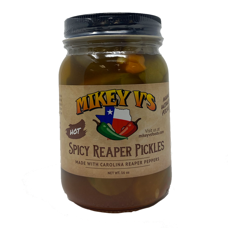 Mikey V's Spicy Reaper Pickles - Cow Crack