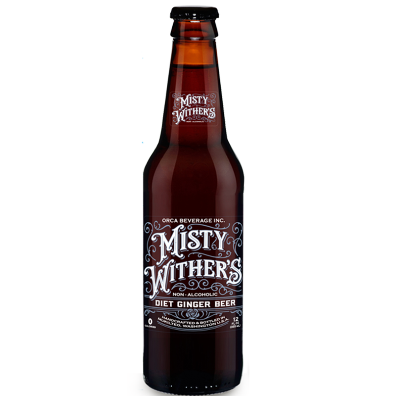 Misty Wither's Diet Ginger Beer 12 oz - Cow Crack