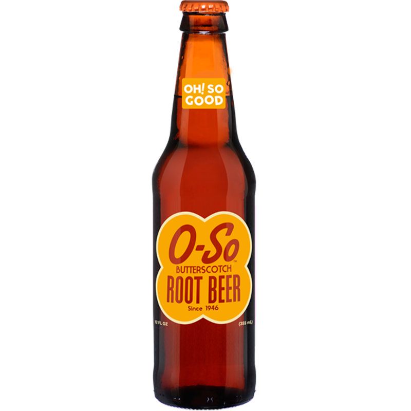 O-So Butterscotch Root Beer 12 oz - Cow Crack