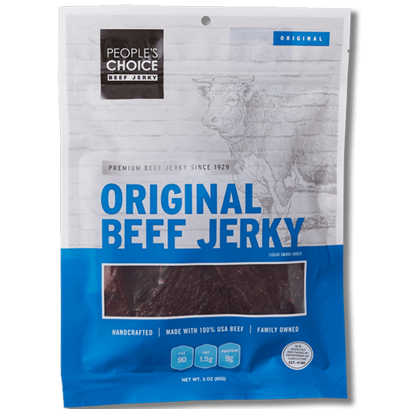 People's Choice Original Beef Jerky 3 oz