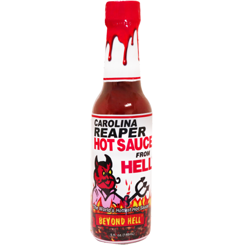 Carolina Reaper Hot Sauce From Hell 5 OZ - Cow Crack