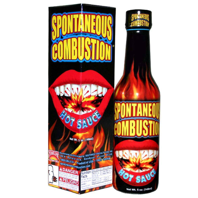 Spontaneous Combustion Hot Sauce 5 OZ - Cow Crack