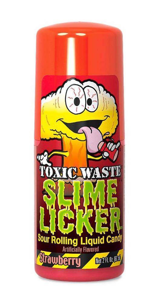Toxic Waste Slime Licker Strawberry 2 OZ - Cow Crack