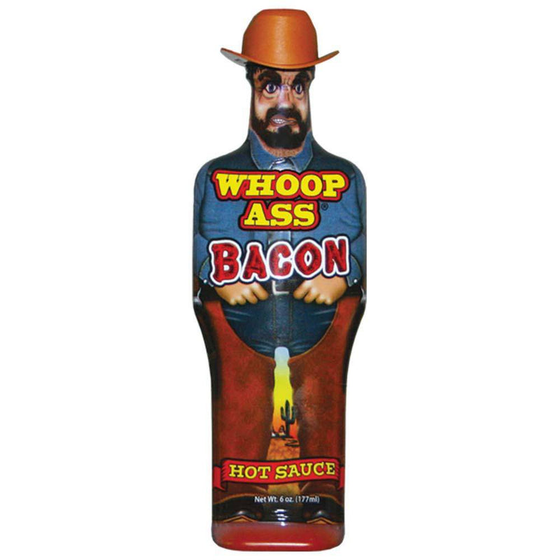 Whoop Ass Bacon Hot Sauce 6 OZ - Cow Crack