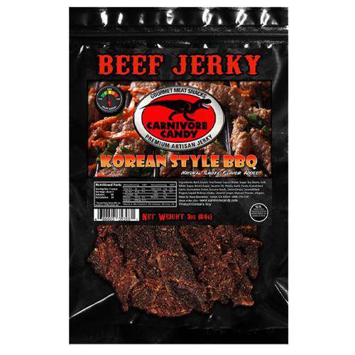 Carnivore Candy Beef Jerky - 5 pack Variety Bundle - Cow Crack