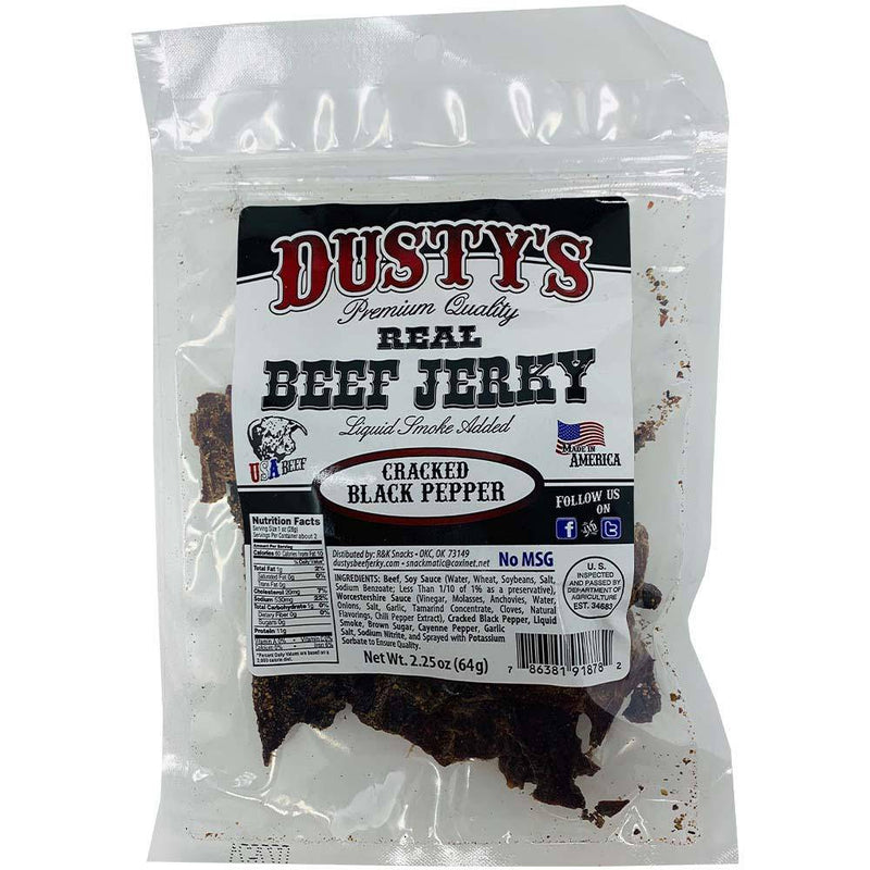 Dusty’s Cracked Black Pepper 2.25 OZ - Cow Crack