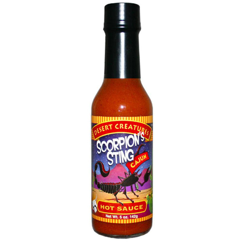 Desert Creatures Scorpion sting Cajun Hot Sauce 5 OZ - Cow Crack