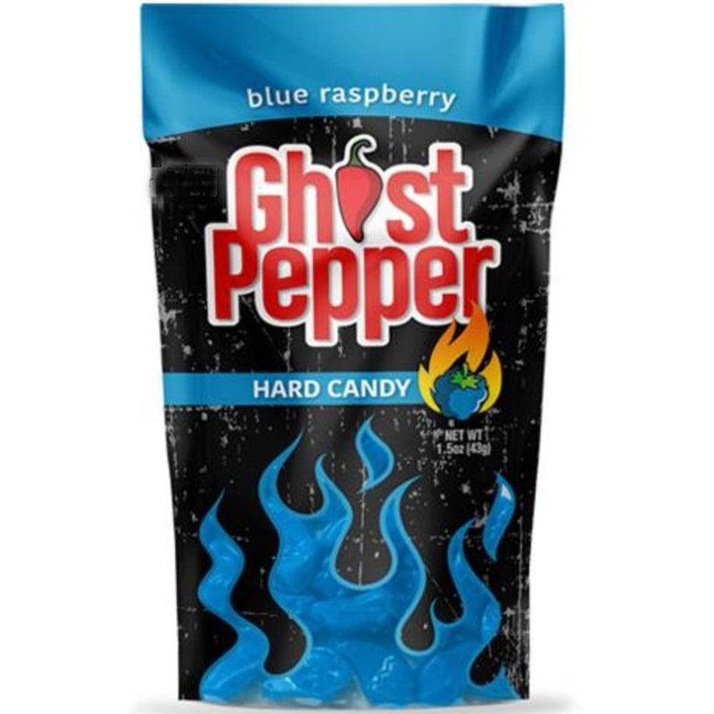 Flamethrower Ghost Pepper Candy Blue Raspberry 1.5 OZ - Cow Crack