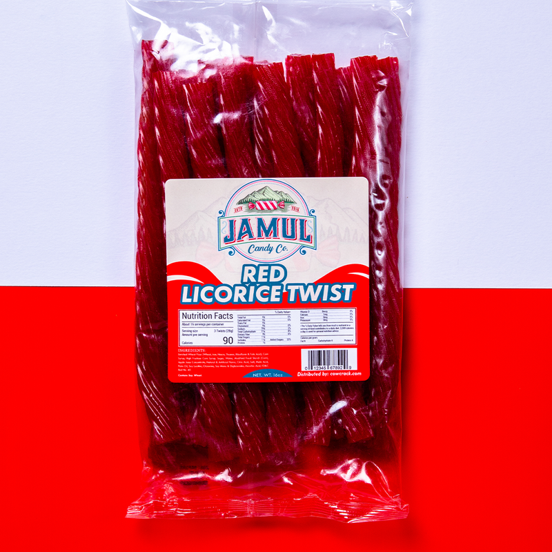 Jamul Candy Co. Red Licorice Twist