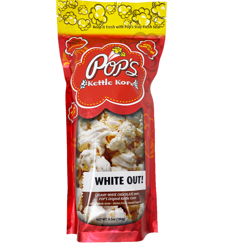 Pop's Kettle Korn White Out 6.5 oz