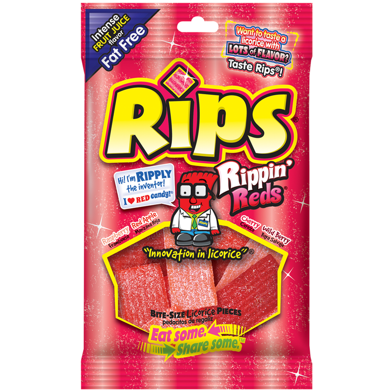 Rips Bite Size Rippin' Red 4 oz