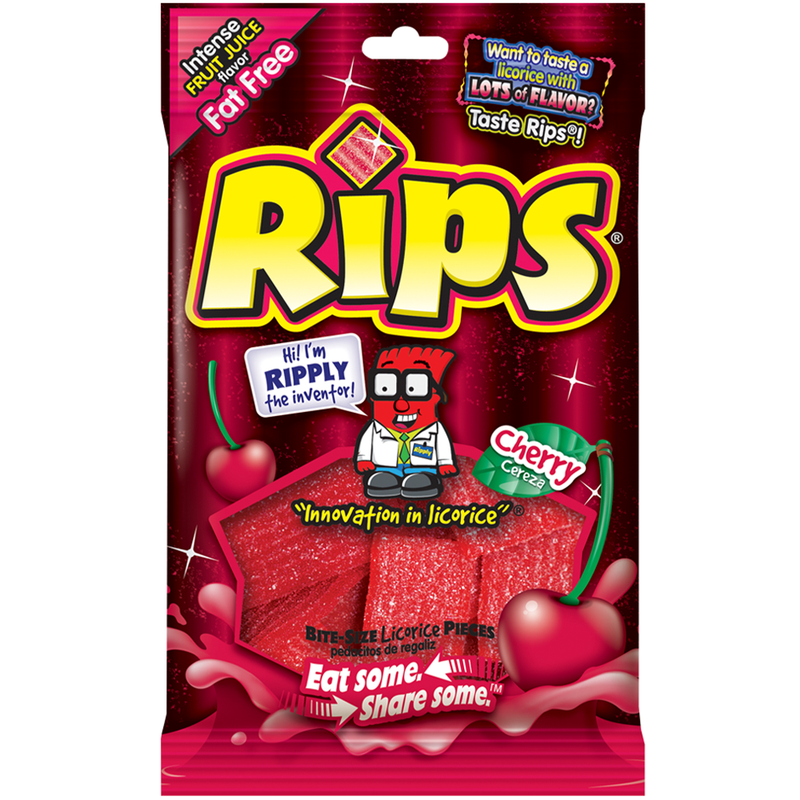 Rips Bite Size Cherry 4 oz