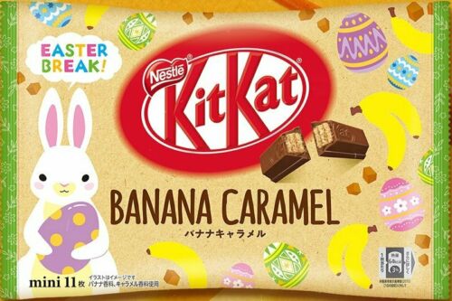 Kit Kat Japan Banana Caramel Easter Break 11 Count