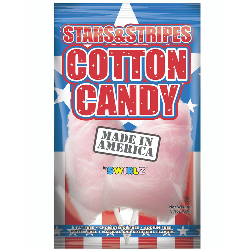 Stars and Stripes Cotton Candy 3.1 OZ